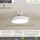 Smart Invisible Ceiling Fan Lamp Strong Wind Chandelier for Kitchen Living Room by Ljojo