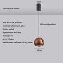 Adjustable LED Circular Pendant Light Stretchable Hanging Lamp - Modern Bedroom Lighting by Ljojo