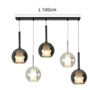 Nordic LED Glass Bubble Chandelier - Minimalist Room Decor by Ljojo