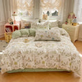 Ljojo 2025 Spring Summer Quilt Cover Set 13070 High-Count Cotton Bedding