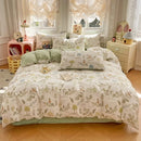 Ljojo 2025 Spring Summer Quilt Cover Set 13070 High-Count Cotton Bedding