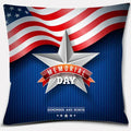 Ljojo LOVE USA Square Pillowcase for Home Decor