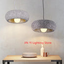 Ljojo LED Resin Pendant Light Modern Dining Living Room Decor G9 Lamp Head Home Decor