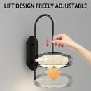 Italian Minimalist Living Room Black Wall Lamps Modern Creative Glass Light Bedroom Atmosphere Bedside Lights by Ljojo