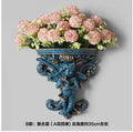 Ljojo™ Music Angel Resin Vase Wall Sticker Ornaments for Home Livingroom Wall Decoration