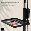 Ljojo Modern Moonlight With Storage Tray Semi Circular Floor Light Eyelash Makeup LED Fixture