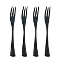 Ljojo Mirror Black Fish Fork Set - 18/10 Stainless Steel Cutlery Set