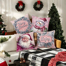 Cute Snowman Santa Claus Pillowcase by Ljojo - Home Decoration