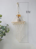 Ljojo™ Macrame Floating Wall Shelf for Modern Home Decor