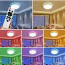 Smart Tuya RGB Ceiling Light with Backlight Bluetooth Control Dimming LED Lamp - Ljojo