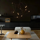 Ljojo Luxury LED Star Chandelier Room Decoration Pendant Light Fixture