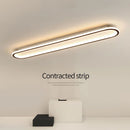 Ljojo Long Strip LED Ceiling Light for Bedroom Living Rooms Study Lighting