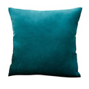 Blue Velvet Cushion Cover for Stylish Home Decor by Ljojo
