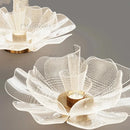 Modern Gold LED Flower Ceiling Light | Bedroom Hallway Home Decor | Ljojo