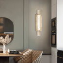 Ljojo Luxury Crystal LED Wall Sconce for Bedroom Living Room Hallway