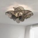 Modern PVC Flower Pendant Light LED Chandelier for Living Room - Hanging Home Decor Lamp by Ljojo