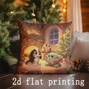 Christmas Pillow Covers Collection by Ljojo: Festive Digital-Printed Cushion Covers for Sofa, Bedroom, or Car