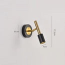 Ljojo Luxury Rotatable Spot Wall Sconce Light Metal Body Plating Retro Design