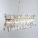 Luxury Chrome Crystal Chandelier Pendant Lamp for Living Room Bedroom Ljojo