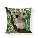 Linen Print Pillowcase 45X45CM Wildlife Collection by Ljojo