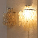 Ljojo Luxury Shell Wall Lamp - Gold Chrome Sconce Lighting