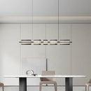 Ljojo Minimalist Copper Pendant Lights with Glass Geometric Design