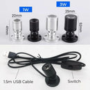 Ljojo 3W Mini USB LED Cabinet Spotlight with Switch