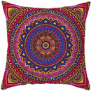 Ljojo Mandala Print Square Pillowcase - Home Decor Cushion Cover