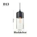 Modern LED Glass Pendant Light Fixture for Kitchen & Dining Room by Ljojo