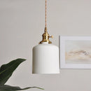 Brass Ceramic Zen Tea Room Chandelier Handmade by Ljojo