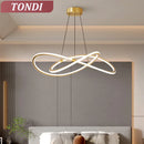 Ljojo LED Chandelier: Modern Ceiling Lights Fixture for Home Lighting, Living Room, Dining Room, Bedroom