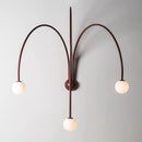 Ljojo Nordic Designer Led Wall Lamp Modern Living Room Bedroom Glass Light Indoor Minimalist Fixture