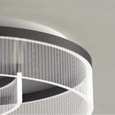 Modern Minimalist LED Ceiling Chandelier Cream Eye Protection Pendant Light by Ljojo for Bedroom Dinning Lighting