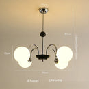 Luxury Retro Glass Chandelier for Living Room by Ljojo | French Home Decor Indoor Lighting