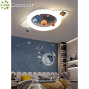 Nordic LED Astronaut Space Chandelier Creative Lamp for Living Room by Ljojo