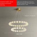 Ljojo Luxury Cream Magic Bean LED Chandelier