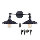 Ljojo Loft LED Wall Lights 2-heads Industrial Lamparas De Pared for Living Room