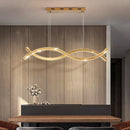 Ljojo Luxury Crystal Pendant Chandelier, Modern Dining Room Living Room Ceiling Light