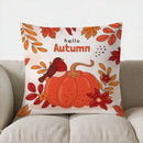 Autumn Vibes: Bird & Pumpkin Pillow Cover by Ljojo