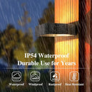 Ljojo LED Wall Light Outdoor IP54 Waterproof - Indoor & Garden Aluminum Lamp