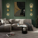 Ljojo Luxury Gold Plated LED Wall Lamp for Modern Decor