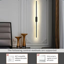 Ljojo LED Wall Lamp: Modern Indoor Lighting for Living Room, Bedroom, TV Background