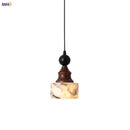 Ljojo 12cm Stone LED Pendant Lamp for Home Decor Living Dining Room