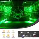 Ljojo™ Beam 8x12W RGBW Moving Head Light for DJ Controller, Disco, Wedding, Party
