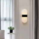 LED Touch Sensor Wall Lamp Black Modern Nordic Bedroom Living Room Sconce by Ljojo