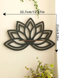 Ljojo™ Lotus Floating Wall Shelf Ledge Crystal Display Home Decor.
