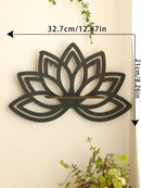 Ljojo™ Lotus Floating Wall Shelf Ledge Crystal Display Home Decor.