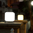E27 LED Solar Light Energy Pillar for Fence Wall Outdoor Lighting by Ljojo