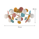 Luxury Modern Led Chandelier for Dining Room | Sophisticated Indoor Pendant Lamp by Ljojo