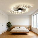 LED Crystal Chandelier Modern Creative Ceiling Lamp for Living Room by Ljojo